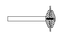 Mandrel with small diameter wheel